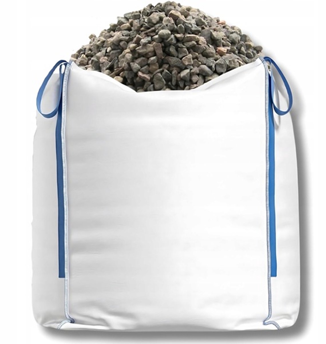 Big Bag 90x90x100cm - 1000kg Sterk - Voor Bouwafval, Grond, Zand