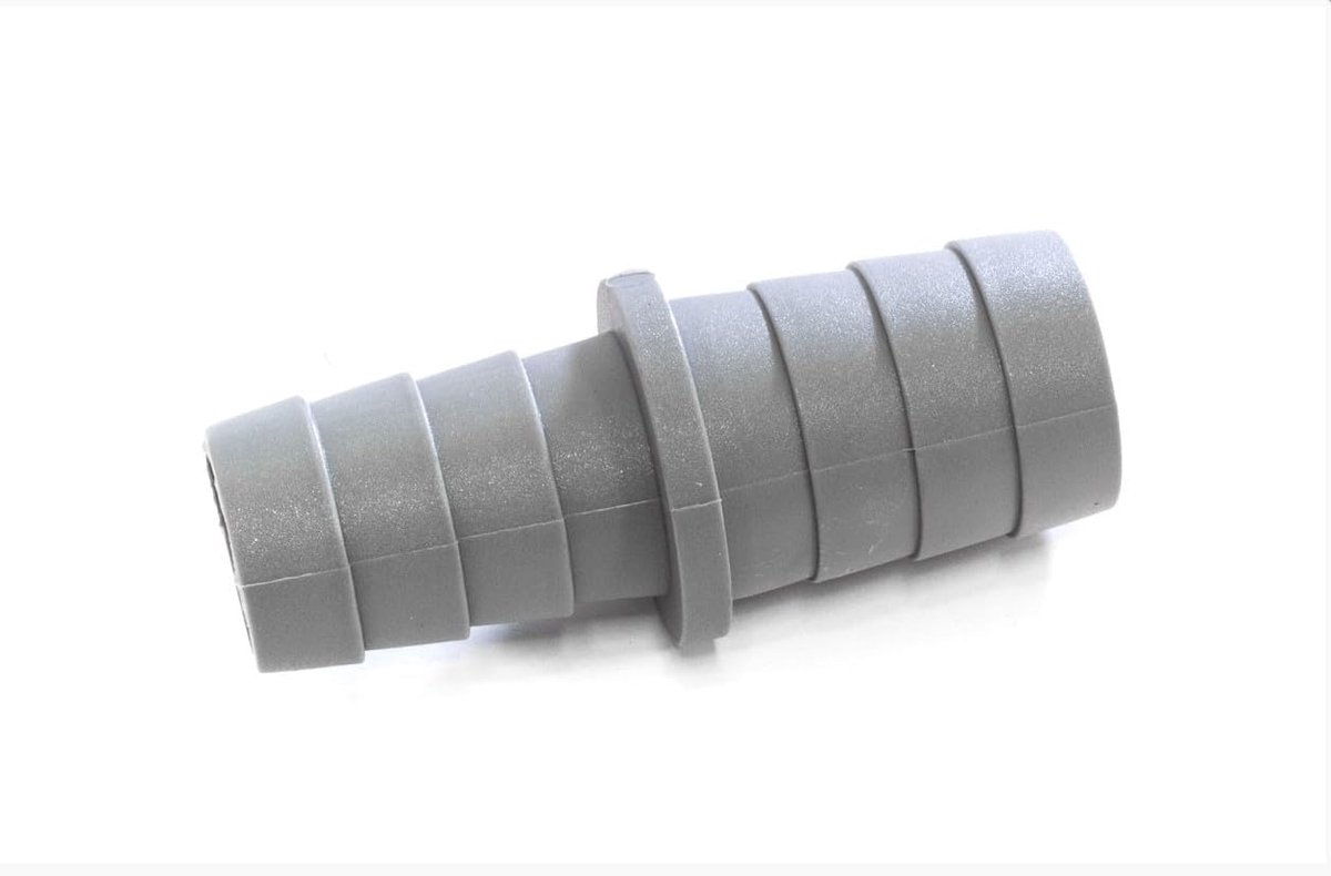 Afvoerverbinding afvoerslang - Ø 19 x 22 mm - Universeel - Voor aansluiting wasmachine en vaatwasser - ShopVlot