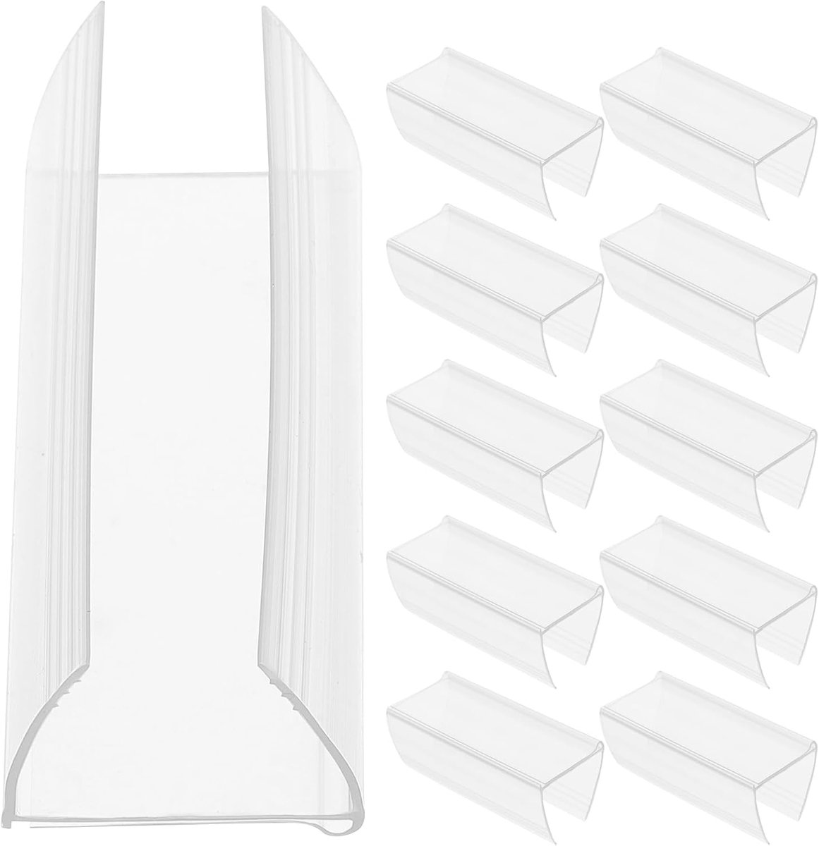 Labelhouders voor planken 30 stuks - houten panelen - mini prijskaartjes - perfect voor ordening - ShopVlot