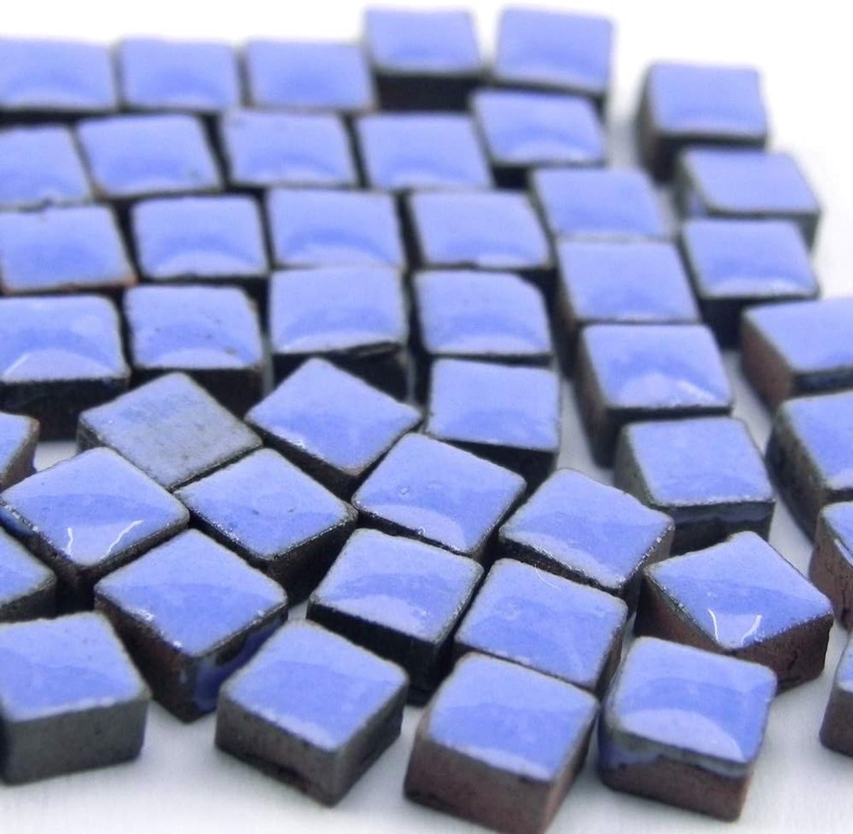 Keramische Mosaïektegels 500pcs - 5x5mm - Blauw - Perfect voor tuin decoratie - ShopVlot