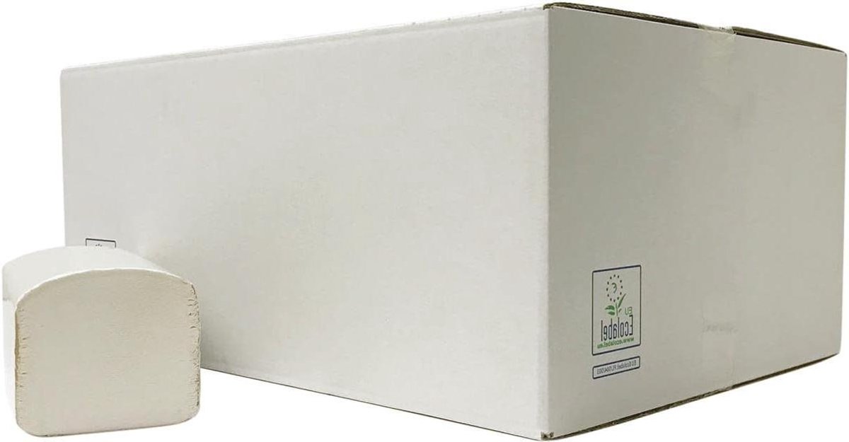 Vouwhanddoekjes - Papieren handdoekjes - Hygiënisch afdrogen - Z-vouw - 3990 stuks - Wit