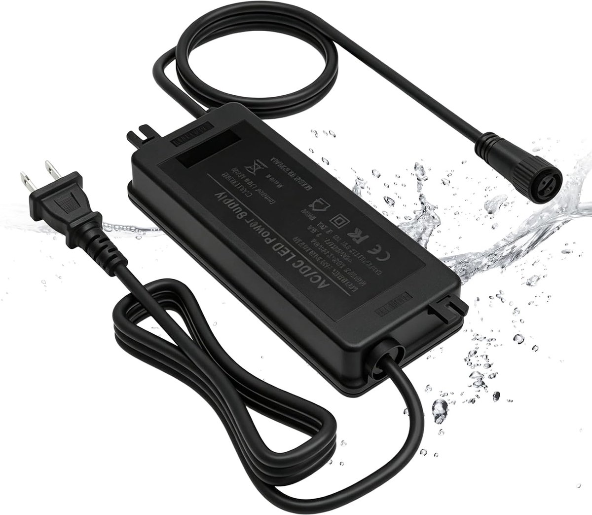 Power adapter 24 V 2.5 A - 60 W - zwart - ideaal voor Hue lampen en LED-strips - SnelShoppen