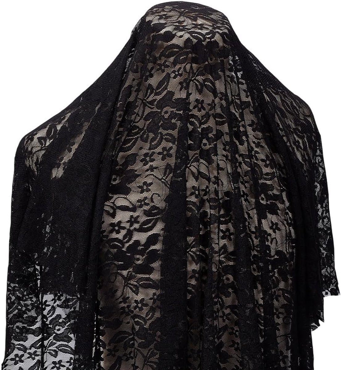 Stof Vintage Bloemen Tule Elastische Genaaide Doek Accessoires Door De Yard Geborduurde Bloem Trim Stoffen Voor Naaien Maken Bruiloft Diy Jurken Tafelkleed Decor