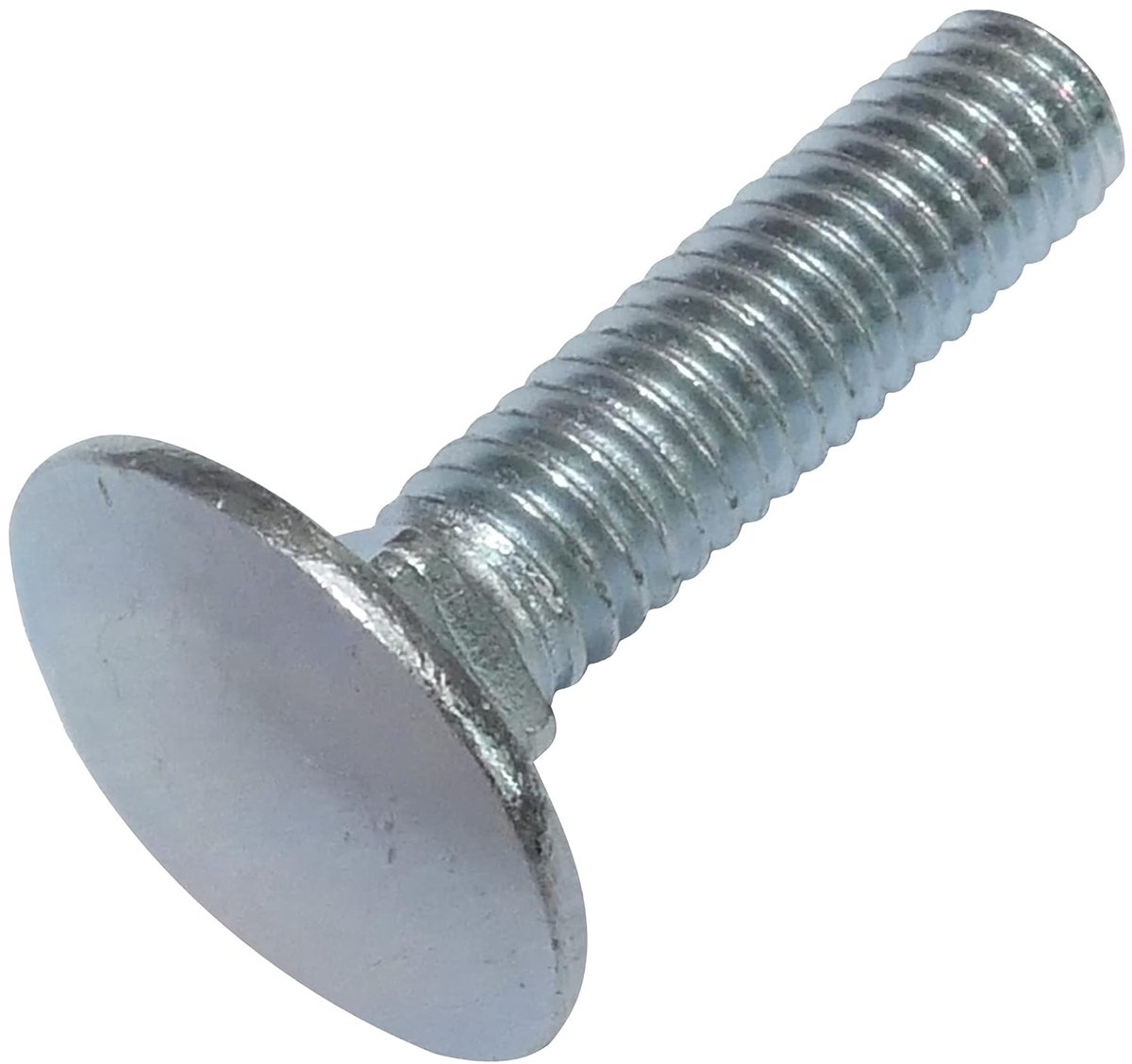 - Set van 100 slotschroeven met vierkante kraag - slotschroeven - M6x25mm - verzinkt staal - DIN 603 - C48982