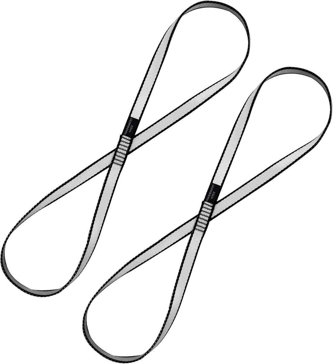 18MM Nylon Klimmen Sling Runner 23KN CE2008/EN566 Rotsklimmen Singelbanden voor Outdoor Klimmen, Abseilen, Swing, Yoga Hangmat etc