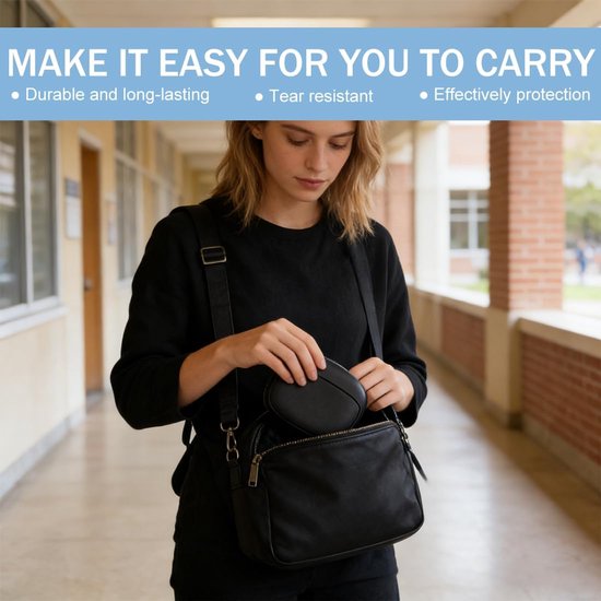 2 stuks hoofdtelefoontas, oplaadkabelopslag, mini-etui, siliconen tas voor bekabelde hoofdtelefoon, kleine kabelbox, oplaadkabel, organizer, box, mini-tas — afbeelding 5