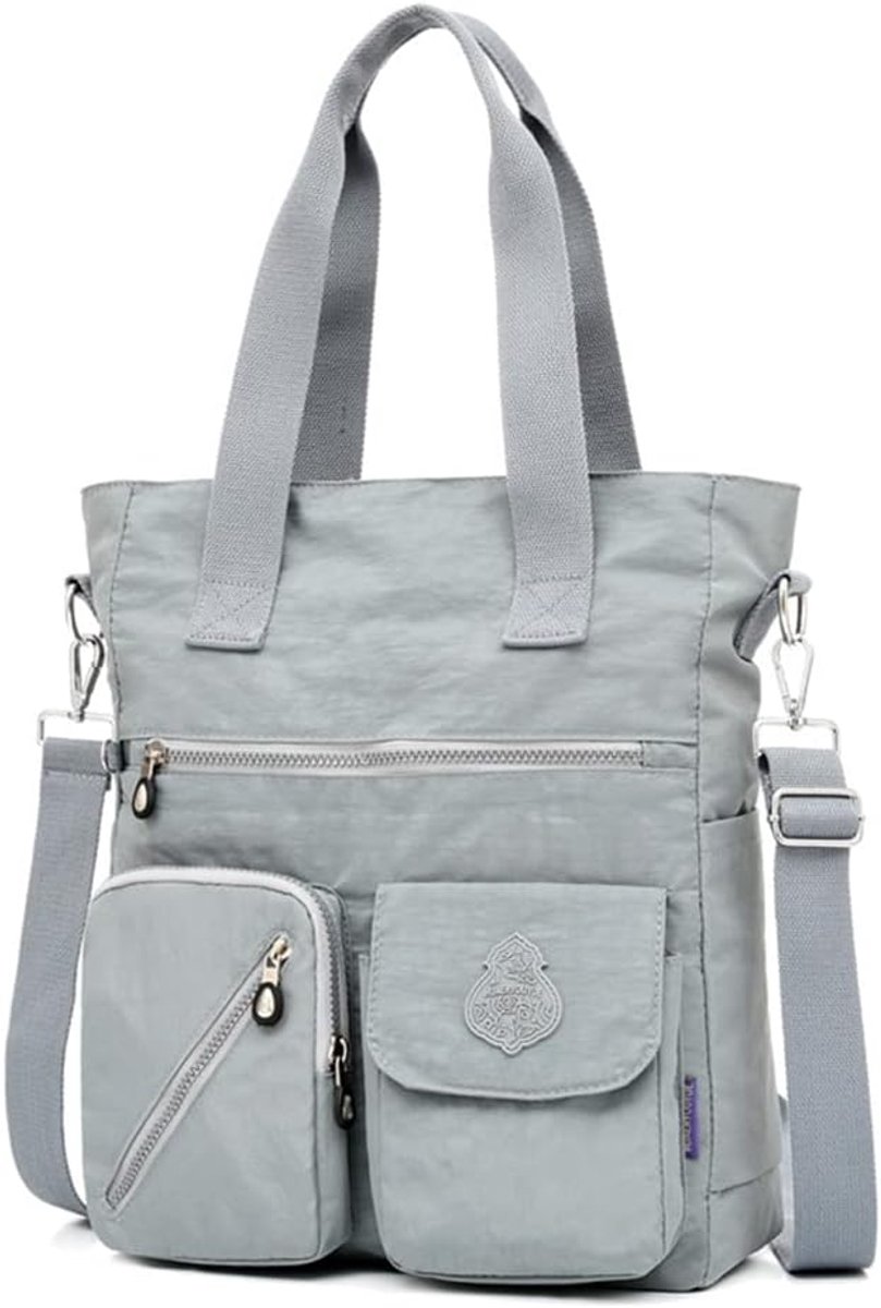 Dames grote schoudertas crossover handtas waterdicht nylon dameshandtas mode multi-tassen schoudertas
