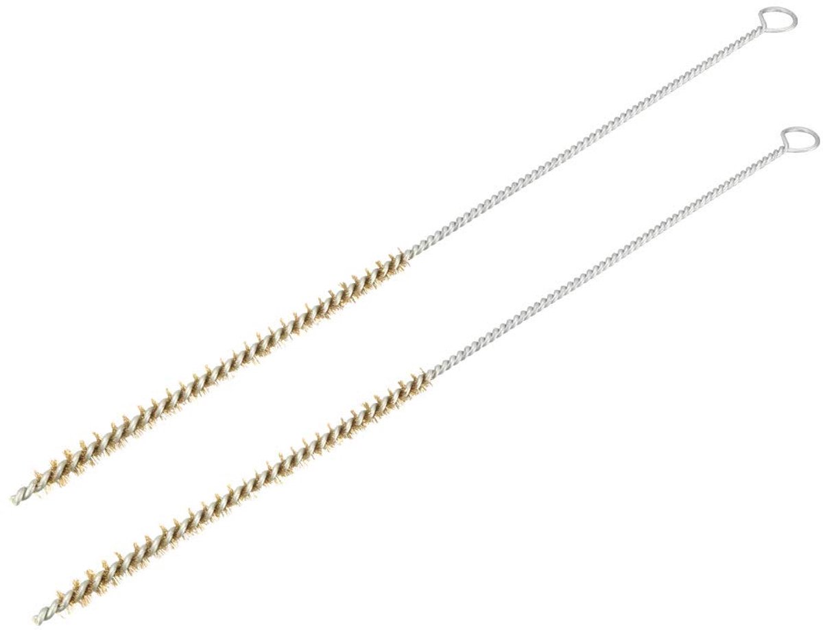 Sourcing map 2 stk.Reinigingsborstel 6 mm diameter koperen draadbuis DE de