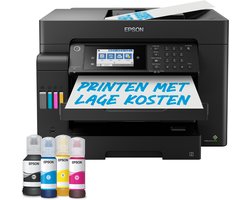 Epson EcoTank ET-16605 - All-in-One Inkttank Printer - Wifi - Zwart