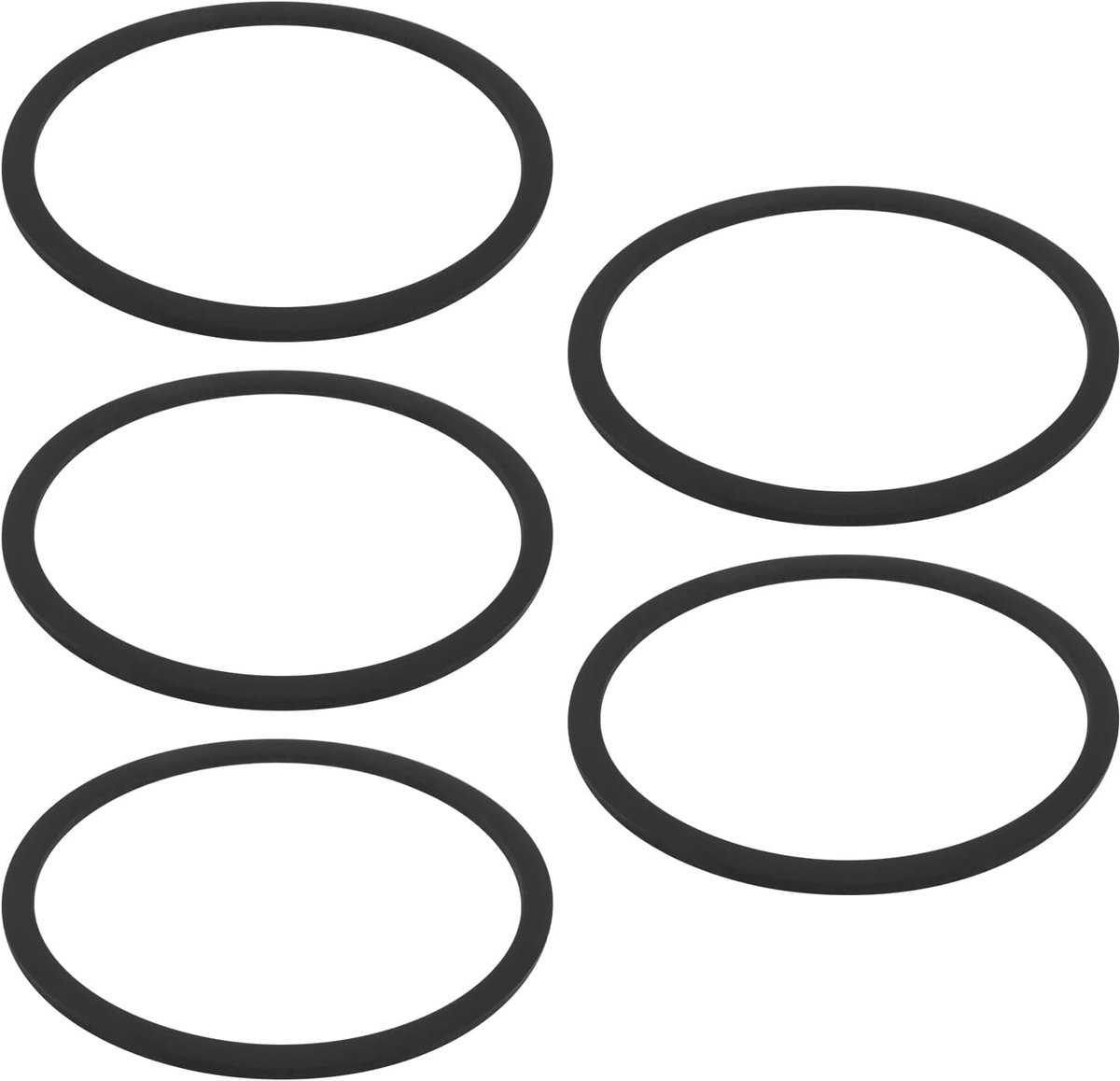Cap Pakking, Zwart, 5st (59x52x1.5mm) | Compatibel met CRAMER, compatibel met Dometic, roestvrij staal ingebouwd fornuis
