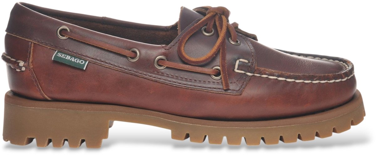 Sebago Leren Ranger Waxy mocassins