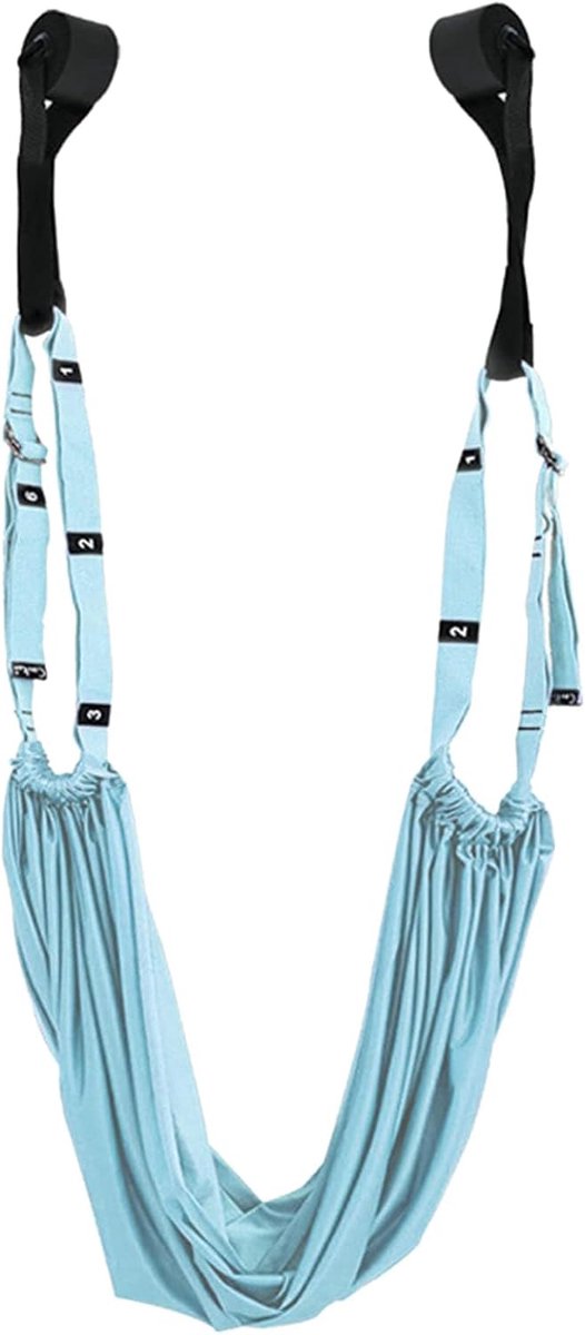 Terug Been Stretch Band Yoga Fitness Band, Stretching Apparatuur met Deur Anker voor Dans Aerial Yoga Ballet Been Stretching Oefening