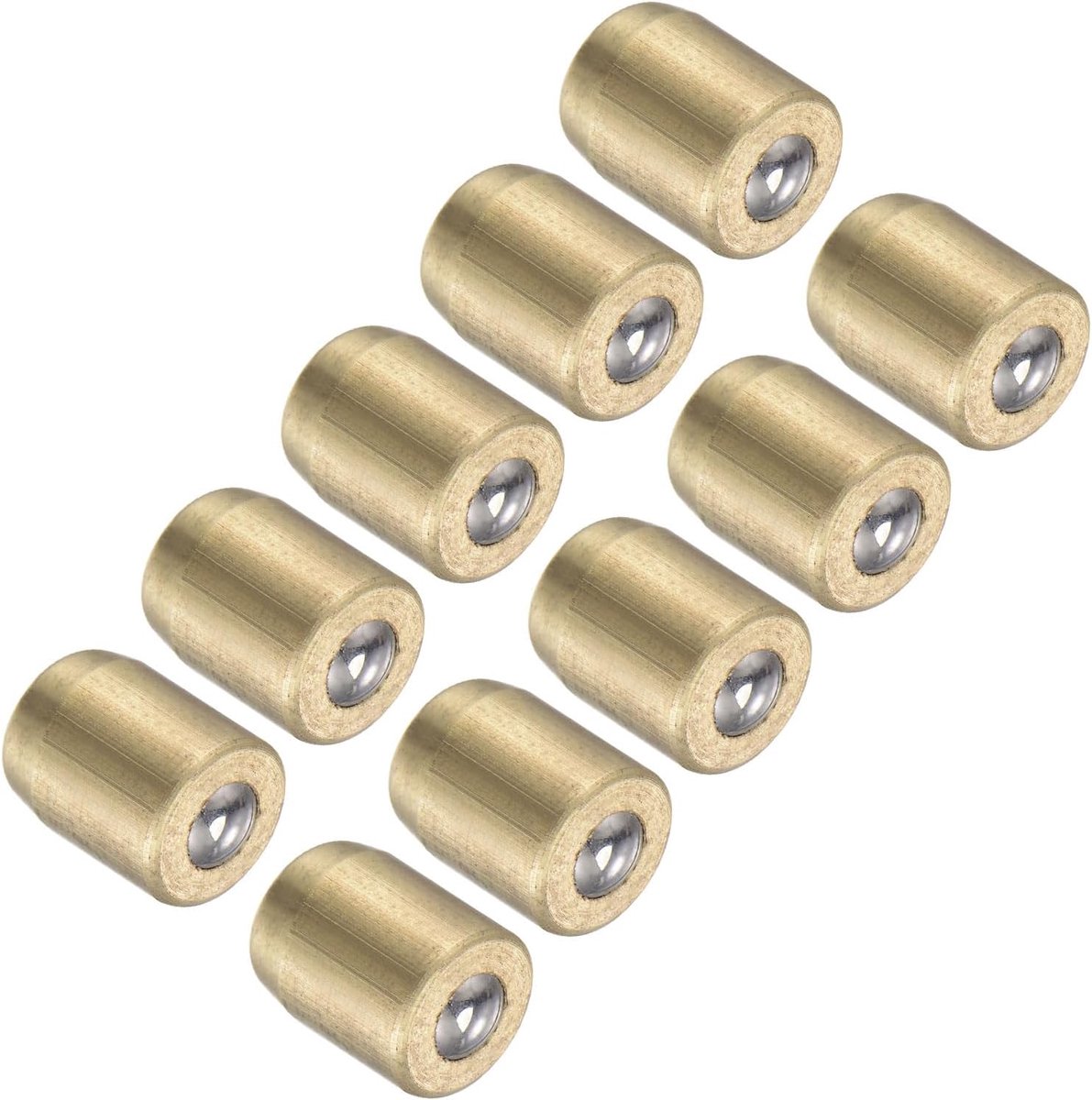 Drukknop Vet Olie Cup, | 5x6mm Buitendraad | Messing Ball Oiler Nipple - (Toepassingen: voor smeersysteem), 10-Stuks