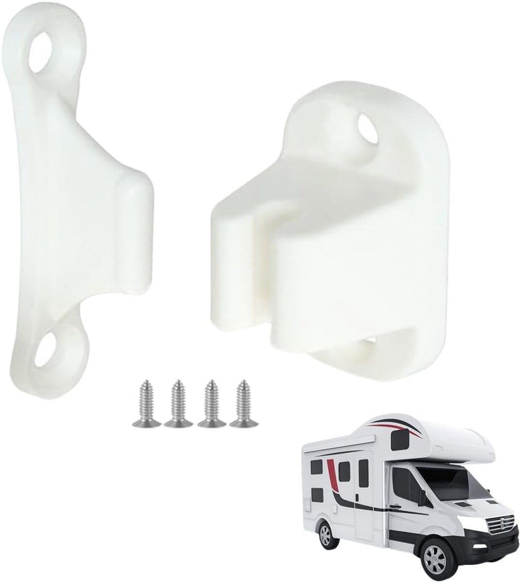 Deurstopper voor caravan, camper, caravan, deurstopper, kunststof, voor caravans, caravan-accessoires