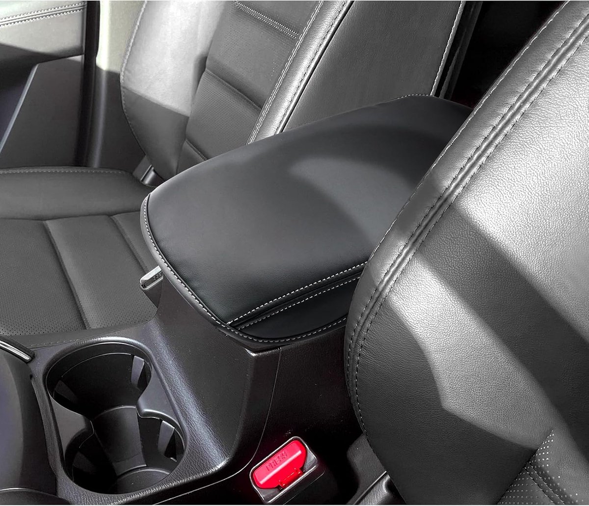 Compatibel met 2018-2025 Mazda CX-5 CX5 KF Serie Gen 2 Armleuningafdekking Middenconsole Middenarmsteun bekleding Armleuning Deksel Interieur Toebehoren Bescherming Leer