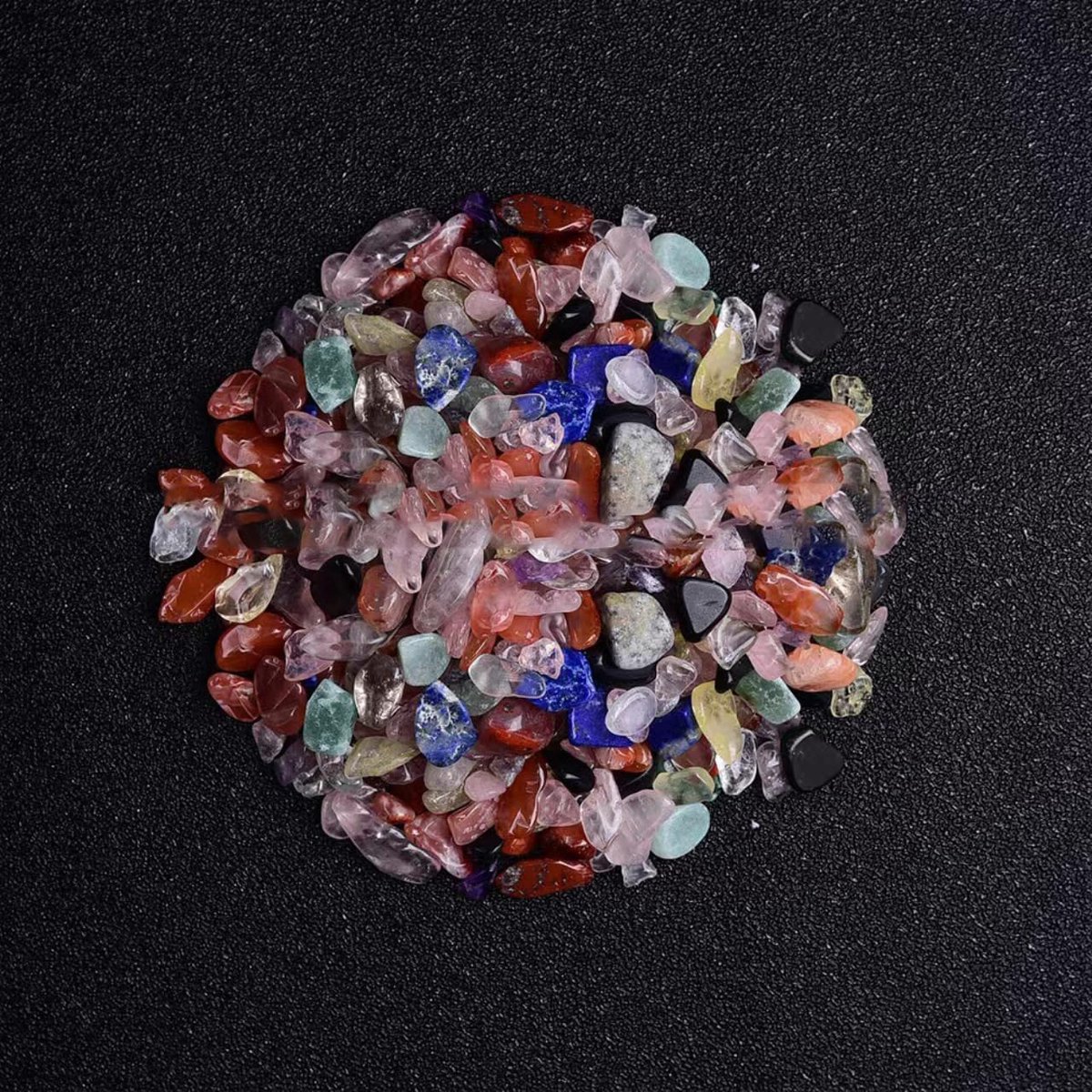 sierstenen, 5-7 mm kristalstenen, kleine halfedelstenen, sierstenen voor handwerk, aquarium, bloempot, landschapsbouw, vaas, vulpen, decoratie, 100 g