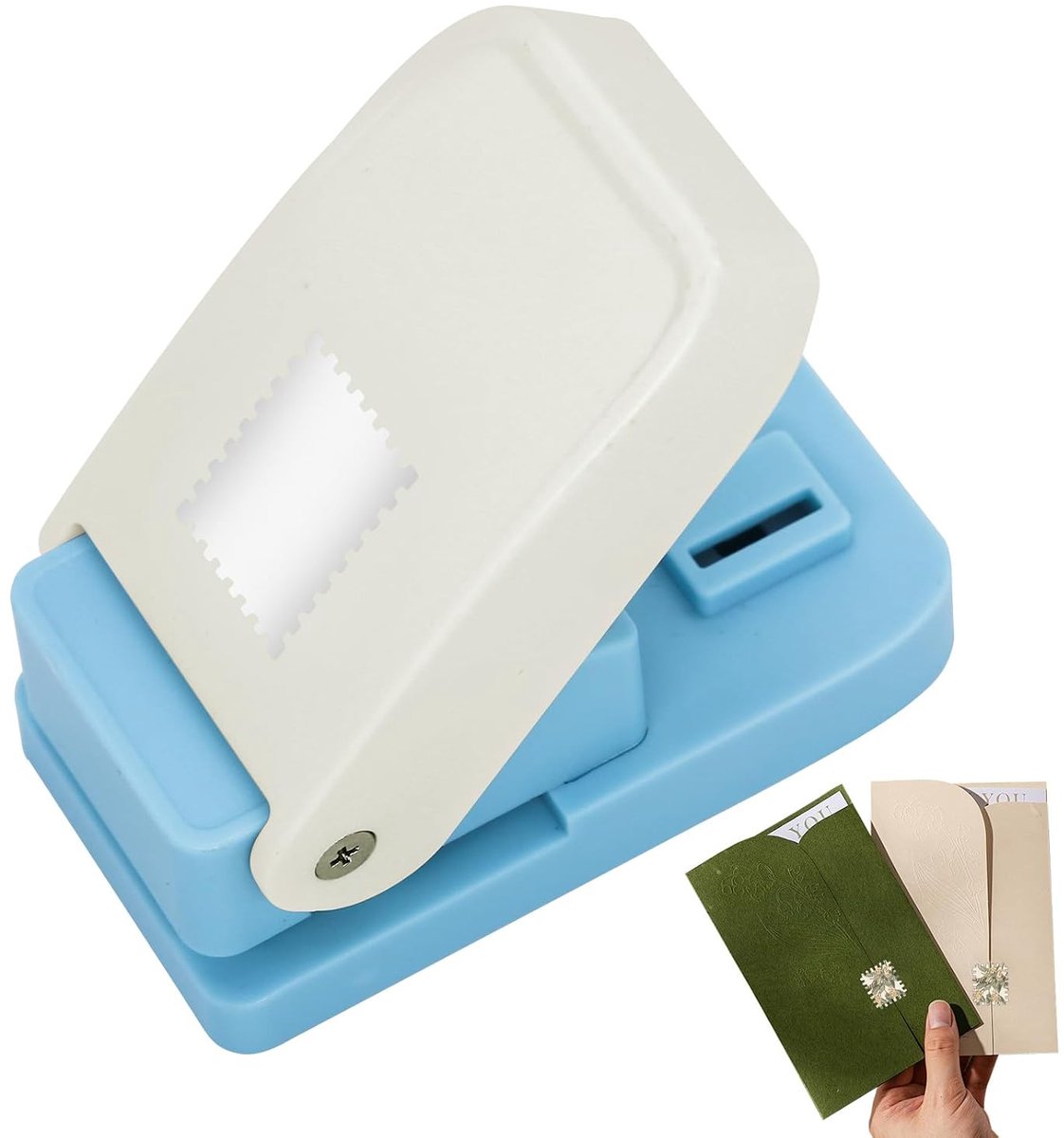 stempelpers, stempelpons met hendelmechanisme voor papierknutselen, scrapbooking, doe-het-zelf kaarten maken, knutselbenodigdheden, gemakkelijk te gebruiken