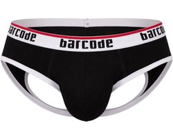 Barcode Berlin Maxime Backless Brief Black - MAAT M - Erotisch Heren Ondergoed - Slip voor Man - Sexy mannen Slip