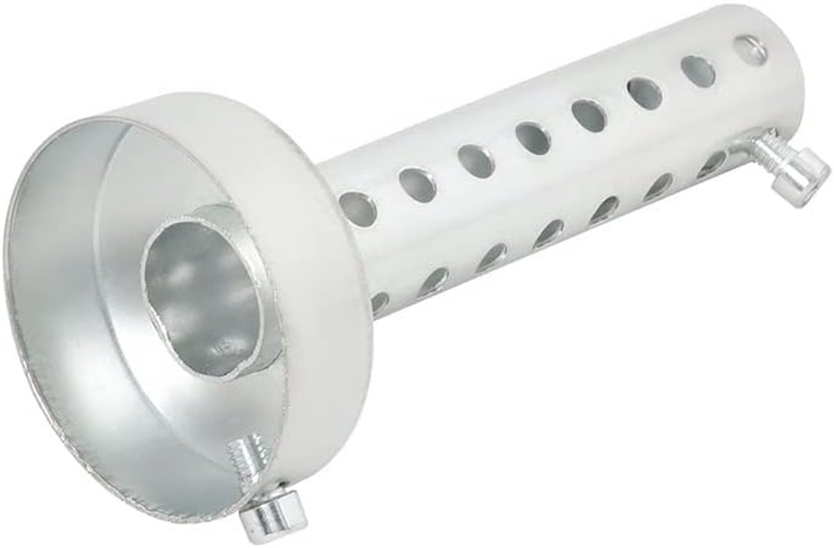 - Uitlaat DB Killer uitlaatklep uitlaat einddemper 35-60mm zwart/zilver
