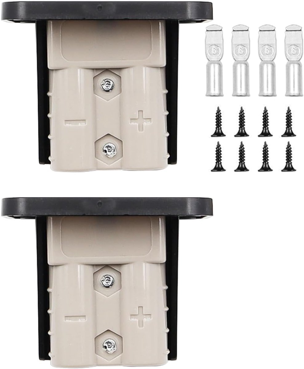 50A met waterdichte en stofdichte afdekking Anderson paneel voor jachten caravans -Pack van 2