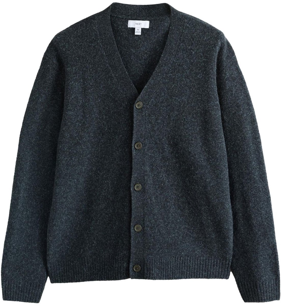 Next - Heren - Ruimvallend comfortabel vest - Grijs