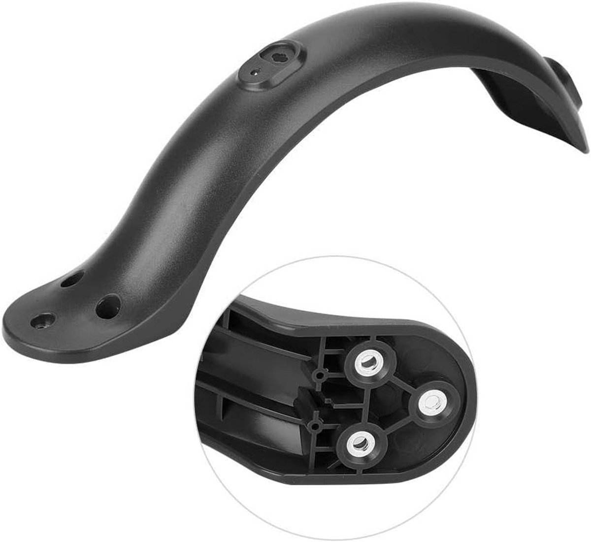 Mudguard Scooter - Achterwiel - Zwart - Bescherming tegen modder - ShopVlot