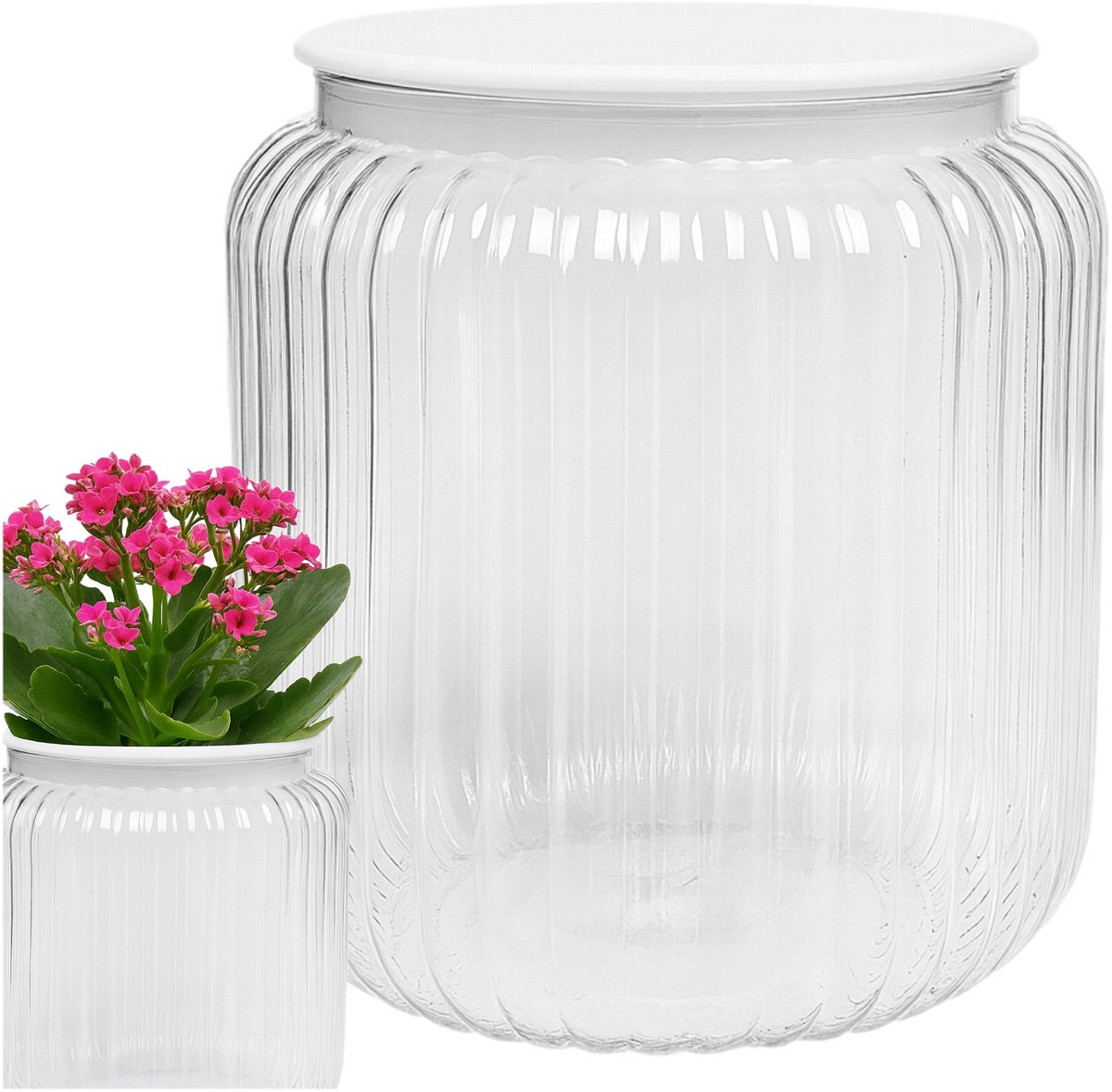 LANTERN Zelfwaterende Pot 8,8cm - Stijlvolle Plantenbak
