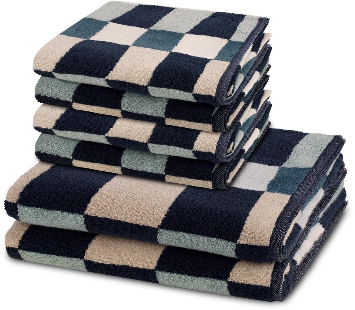 Ross Sonstiges 4 X handdoek 2 X douchehanddoek - in set 6 pack Three Stars