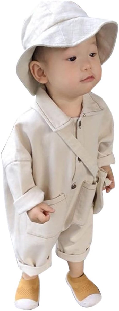 Baby rompers voor jongens en meisjes - katoenen lange mouwen - schattige overalls - ideaal voor fotoshoots - SnelShoppen