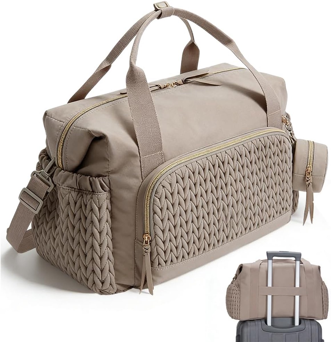 Luxe luiertas - multifunctioneel - waterdicht - ideaal voor onderweg - SnelShoppen