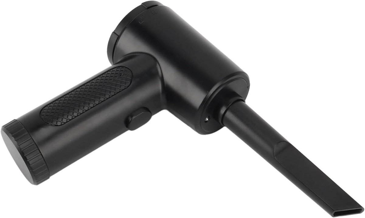 Elektrische Luchtblazer - Stofblazer Draadloos - Apparaten Reinigen - 3 Snelheden LED Licht - 68W 51000 RPM - Zwart
