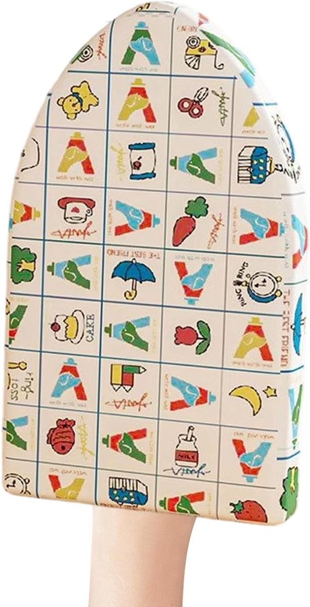 Stoomstrijk Handschoen - Strijkplank Alternatief - Kreukels Verwijderen - Hittebestendige Bescherming - 14 x 24 x 2 cm - Grijs