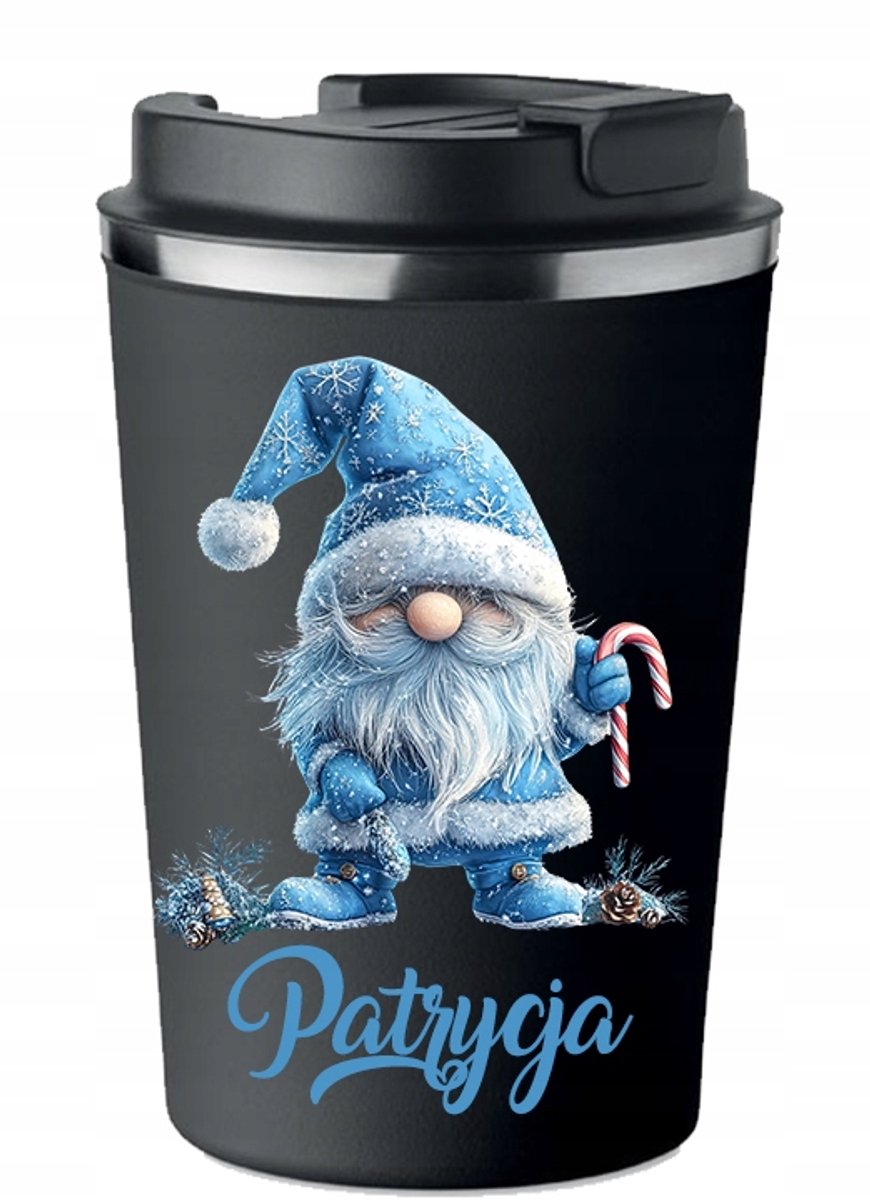 Gepersonaliseerde Thermobeker met Naam - Cadeau voor Feestdagen