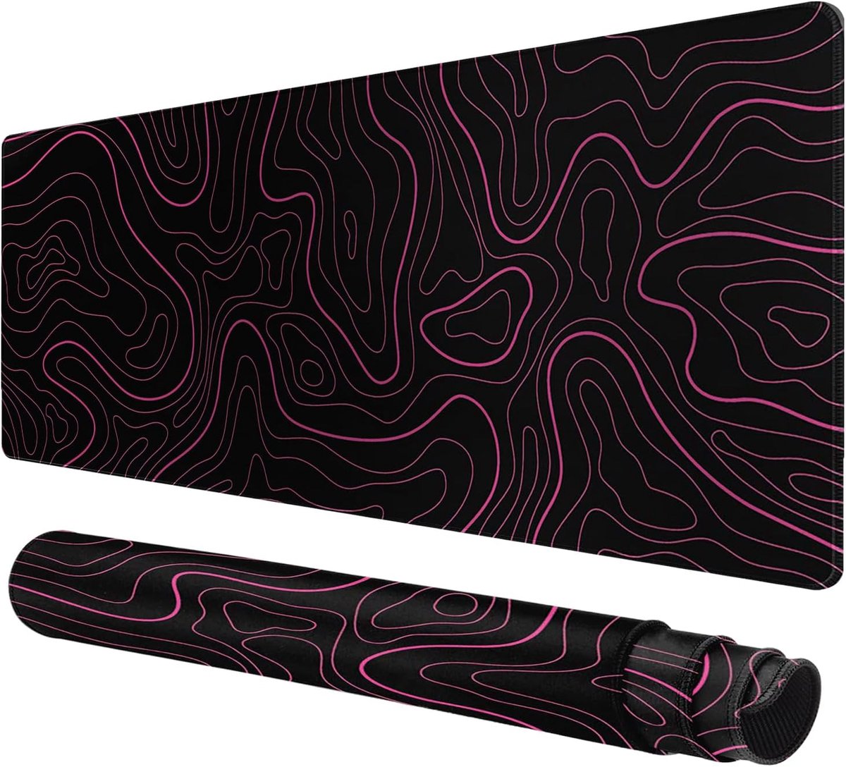 Grote Muismat - Gaming Muismat met Antislip Onderkant - Waterdicht en Eenvoudig Schoon te Maken - ShopVlot