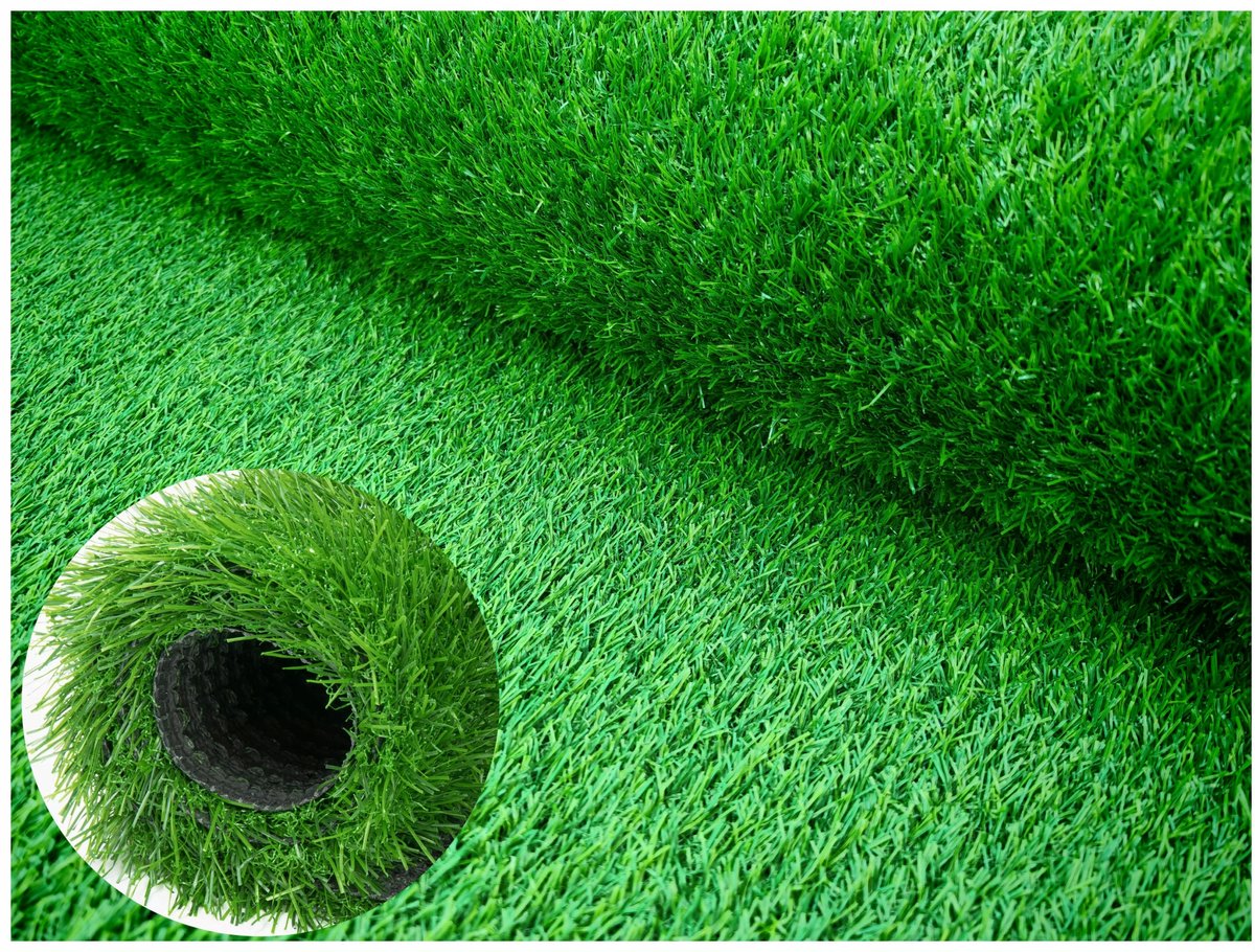 Merkloos Kunstgras 20mm Dik - Balkon, Terras, Tuin - Zacht & Duurzaam Groen