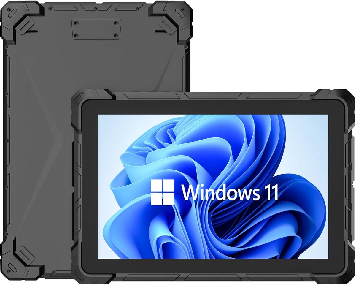 Rugged Tablet PC 10.1 inch - Waterdicht - Windows 11 Pro - Ideaal voor buitengebruik - ShopVlot