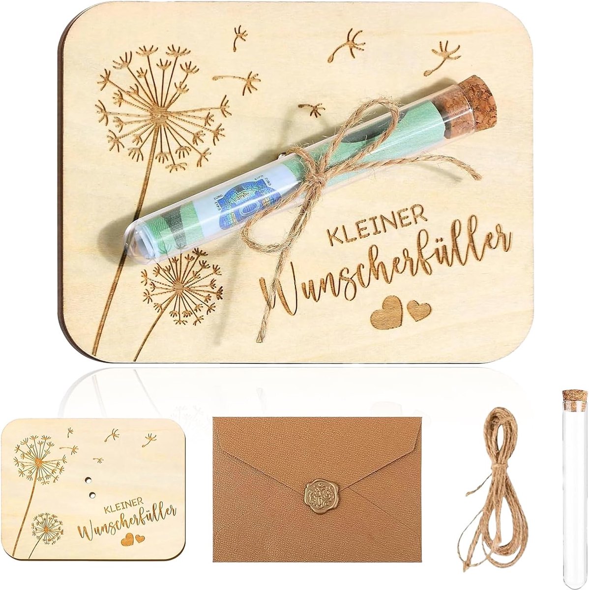 vormselcadeau voor meisjes en jongens - geschenkverpakking van buxushout - duurzaam en elegant - ShopVlot