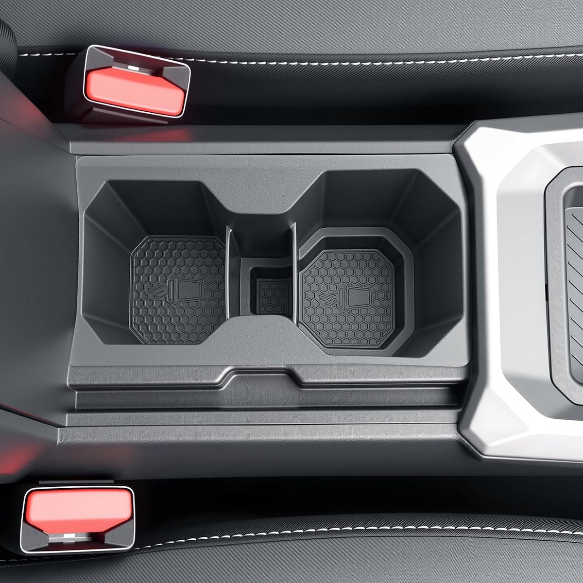 Cup Houder Inzet Voor Dacia Duster 3 III 2024 2025 - Opbergdoos - Antislip Ontwerp - Handig Voor Extra Opbergruimte - ShopVlot