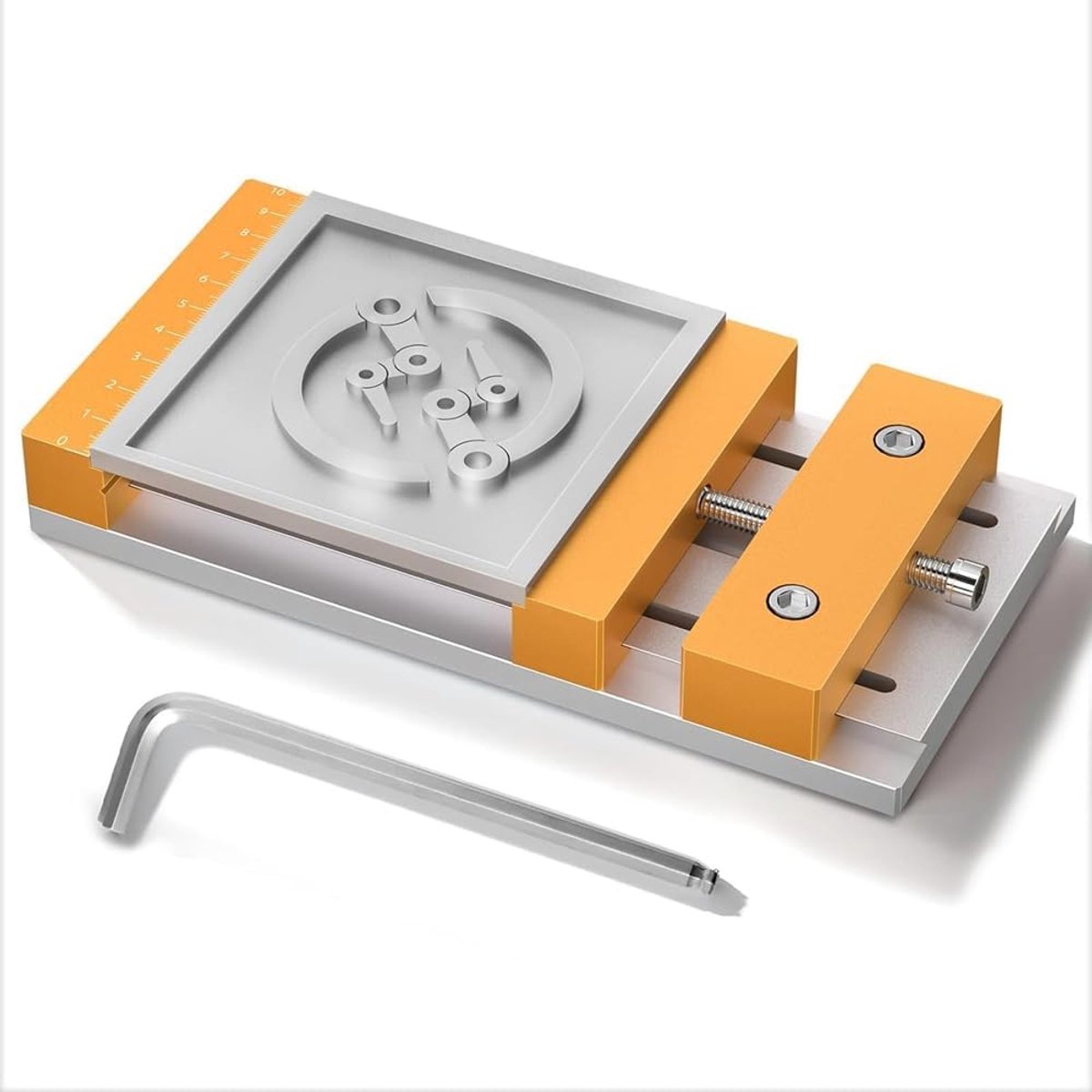 Benklem 20 x 10 cm - Aluminium - 136 mm spanbereik - Voor nauwkeurig houtbewerking - ShopVlot