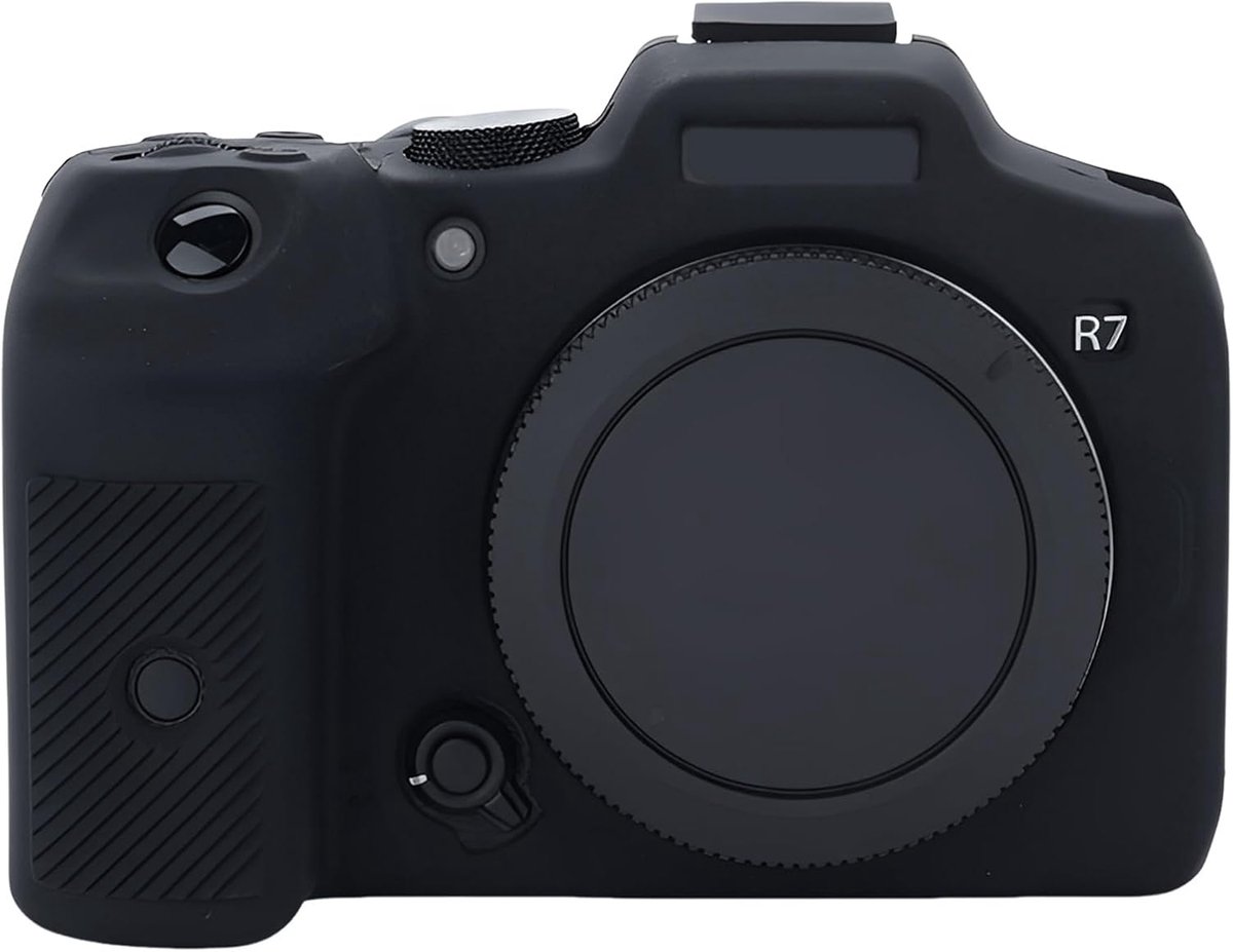 Camera case voor Canon EOS R7 - op maat gemaakte siliconen hoes - compact en lichtgewicht - ideaal voor onderweg - ShopVlot
