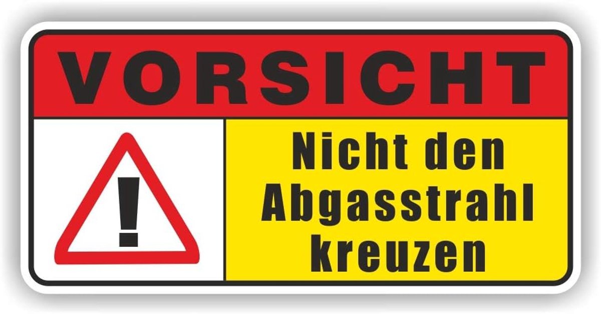 Autosticker Gentle uitlaat 12 x 6 cm - hoogwaardige auto tuning sticker - uniek design - personaliseer je voertuig - ShopVlot