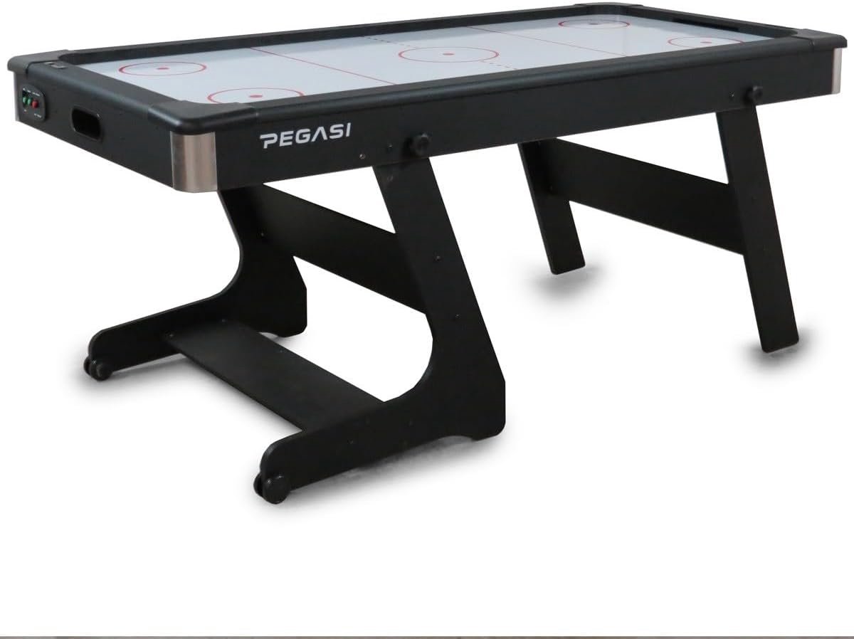 Air hockey tafel 6ft - inklapbare basis - krachtige blower - ideaal voor thuisgebruik - ShopVlot