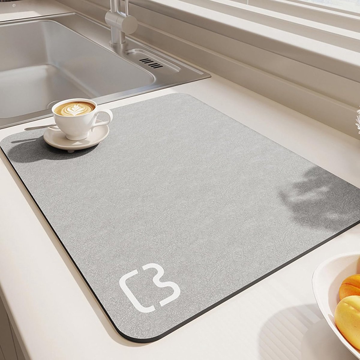 Badmat 45 x 70 cm - Absorberend Microfiber - Antislip en Sneldrogend - Ideaal voor Badkamer en Keuken - ShopVlot