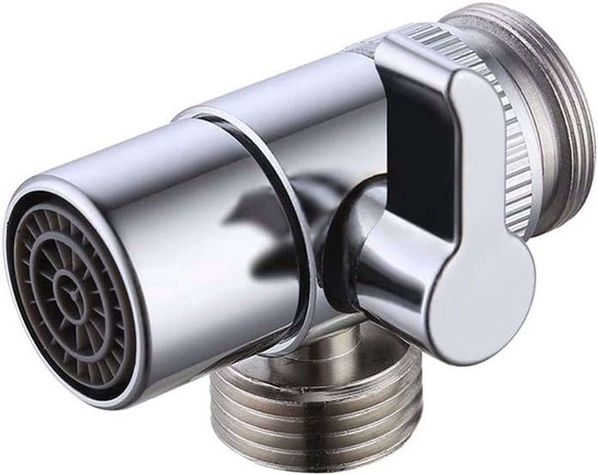 Geschikt voor wastafel badkamer keuken messing adapter M22 x M24 gepolijst chroom