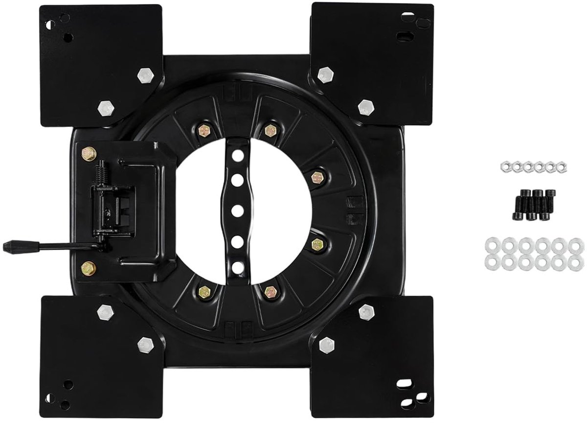 Swivel Voet voor Stoel - 360° Rotatable voor Mercedes, Ford en VW