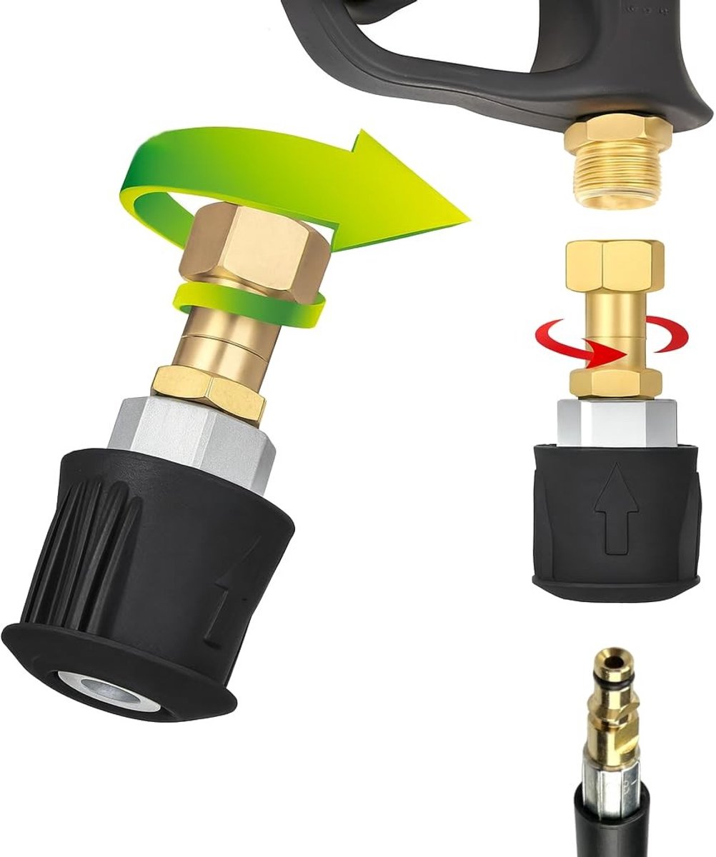 Adapter M22 IG naar Quick Connect - Geschikt voor Kärcher