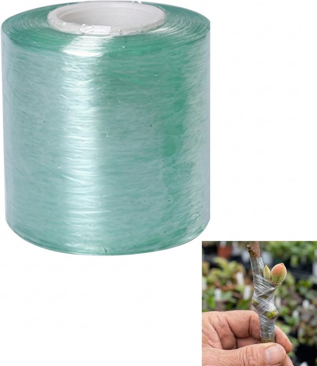 Zelfklevende Transparante Afplaktape 6cm x 100m voor Verpakking, Tuinprojecten en Kabels, Ideaal voor Industrieel Gebruik en Stretchfolie