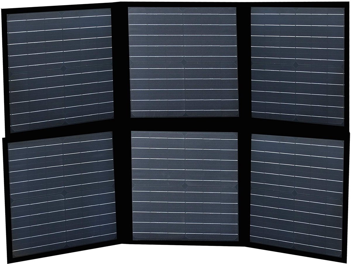 Vouwbare Zonnebag met Monokristallijn Paneel 120W