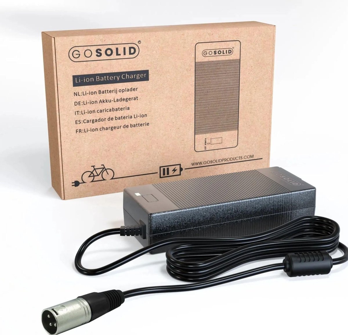 Scooter Charger 24V 2A - Compatibel met Pride GoGo Elite Traveller