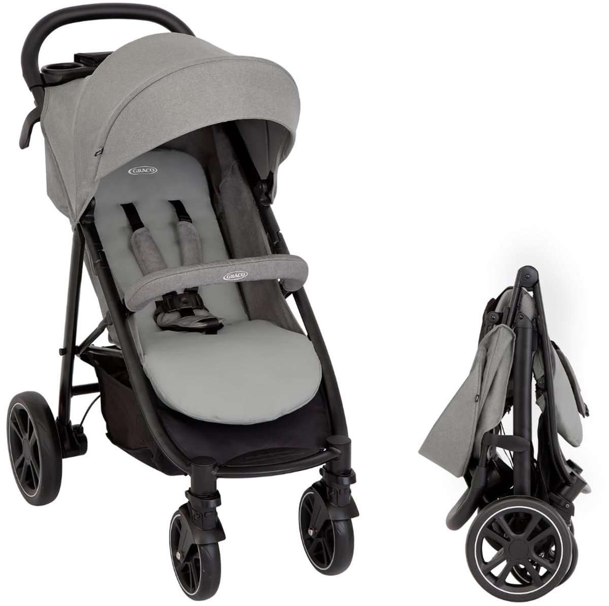 Buggy EezeFold - Lichtgewicht met Eénhandige Vouwmechanisme